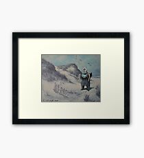 Swooped Framed Print