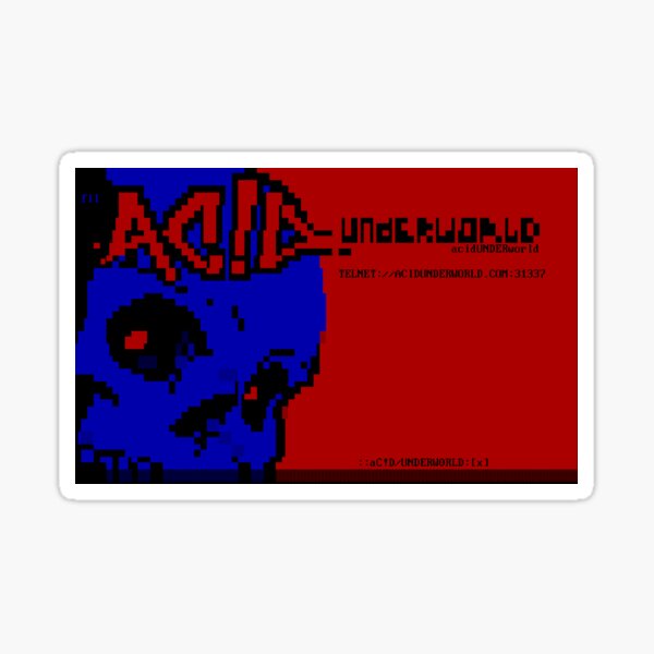 ACiD Underworld Sticker