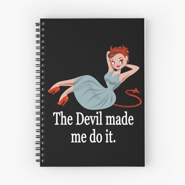 Item preview, The Devil Made Me Do It designed and sold by maddiesh.