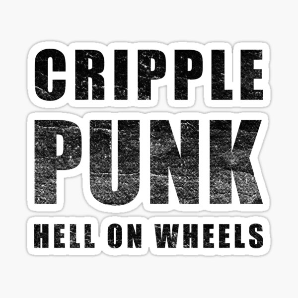 Cripple Punk Large Vinyl Sticker