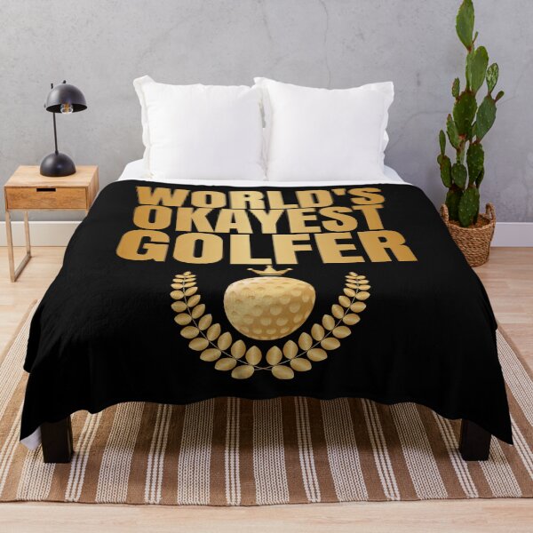 Item preview, World's Okayest Golfer Funny Golfing Golf Lover designed and sold by BiagioDeFranco.