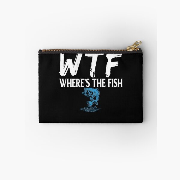 Item preview, WTF Where's The Fish Fishing Fisher Lover designed and sold by BiagioDeFranco.