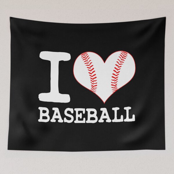 Item preview, I love Baseball Ball Sports Athletics Lover Gift designed and sold by haselshirt.