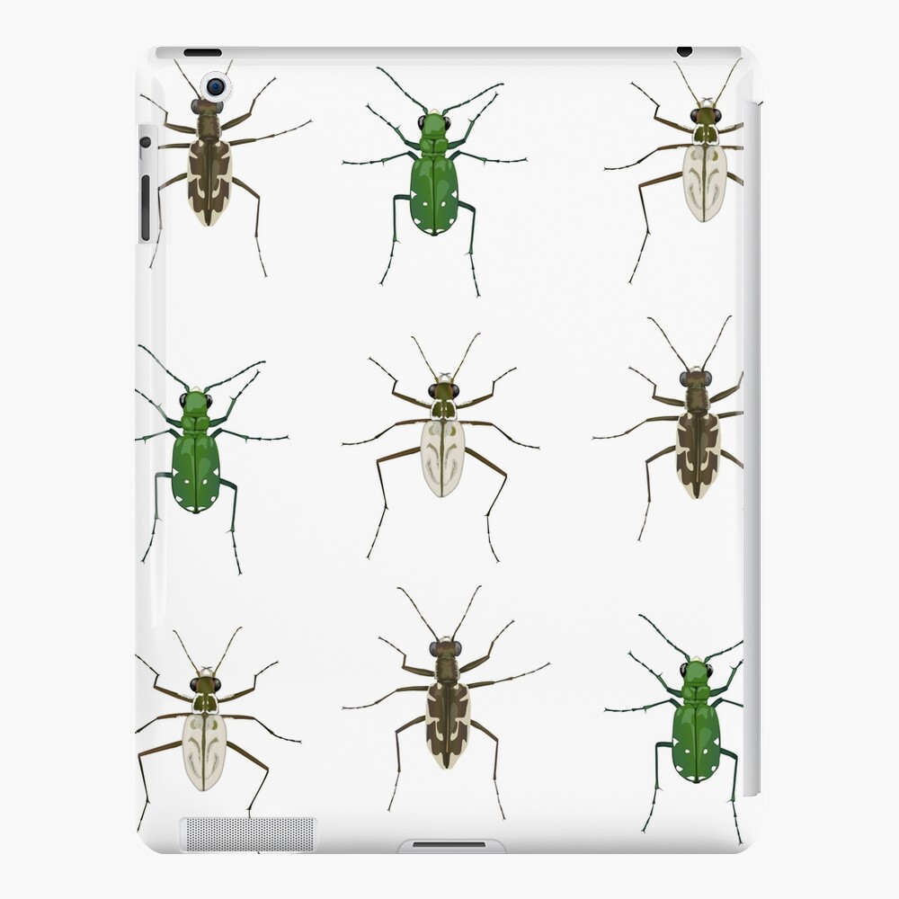 Tiger beetle trio iPad Case & Skin