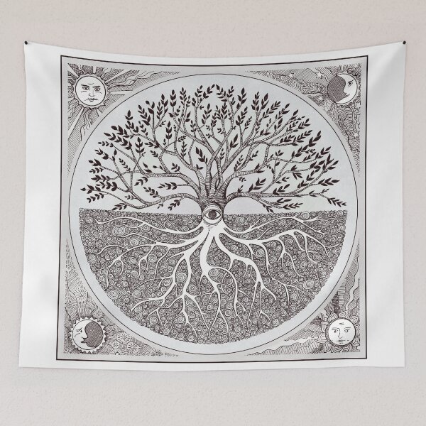 Item preview, As above, so below- a tree of life designed and sold by BrendaErickson.