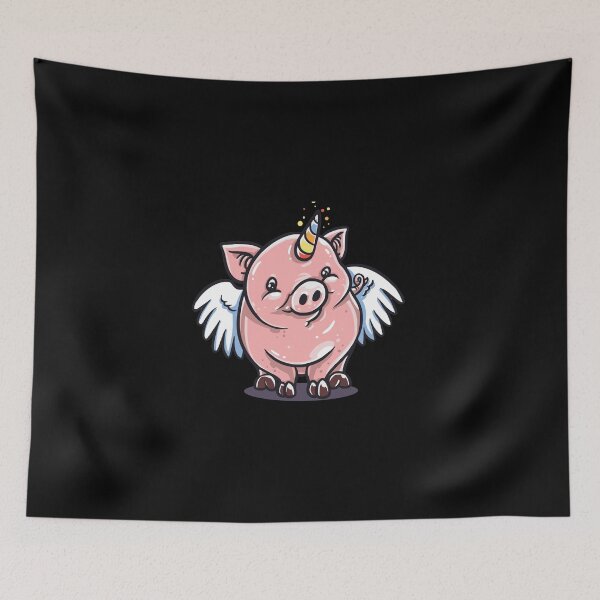 Item preview, Funny pig unicorn design - gift for men women kids designed and sold by Pummli.