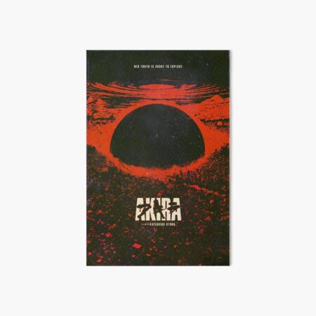 Akira Cyberpunk-Stadt-Explosionsplakat Galeriedruck