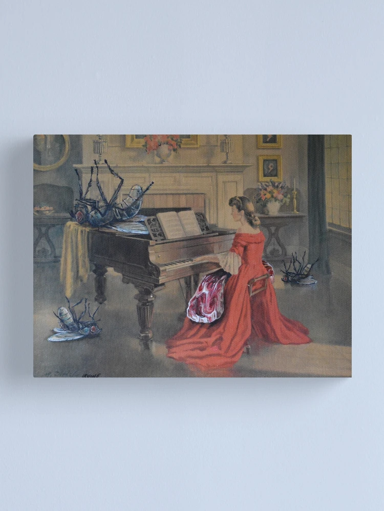 chinese dress ladies JINHJ Modern Red Dress Woman Playing Piano Abstract Posters and Prints  Canvas Painting Print Living Room Wall Decor (30 x 40 cm/11.8 x 15.7 Inch)  Frameless : Amazon.de: Home & Kitchen