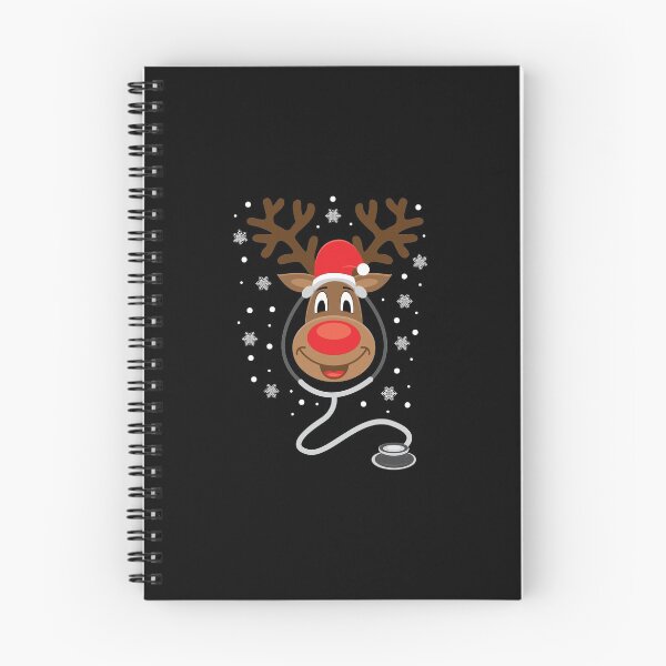 Item preview, Christmas Tree Xmas Nurse Reindeer Santa Snow Holiday Gift designed and sold by haselshirt.