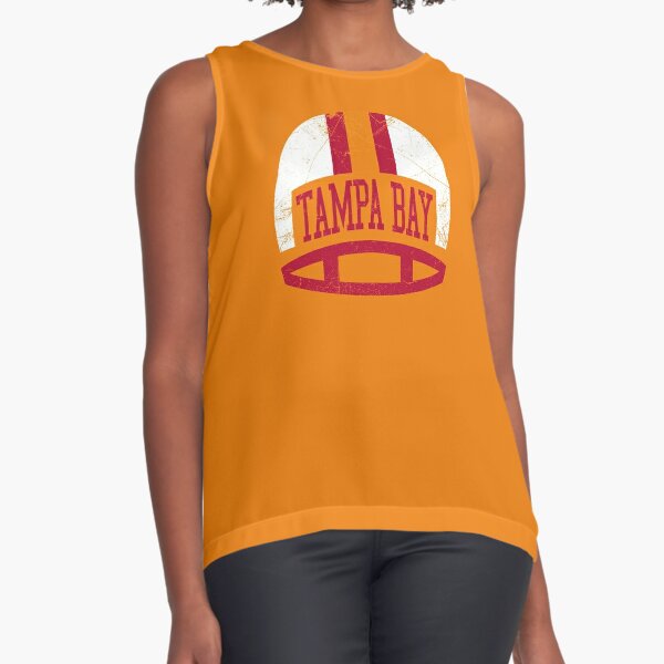 KFig21 Tampa Bay Retro Helmet - Orange Kids T-Shirt