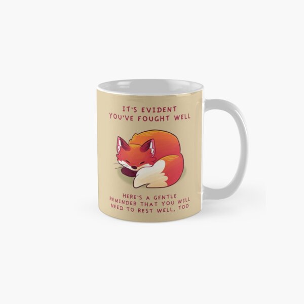 Artikel-Vorschau von "Es ist offensichtlich, dass du gut gekämpft hast" Sleepy Fox, designt und verkauft von thelatestkate.