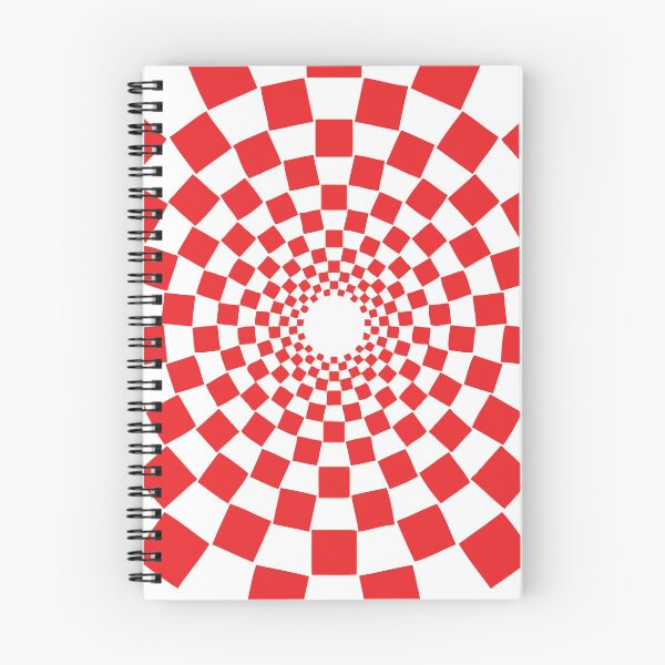 Item preview, RED SPIRAL Vintage Art designed and sold by Bruce ALMIGHTY Baker.