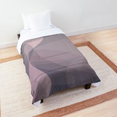 Blush Purple and Blue VII Comforter