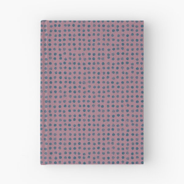 Item preview, Blue dots on mauve - soft pastel  designed and sold by BlertaDK.