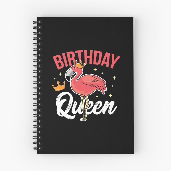 Item preview, Animal Lover Flamingos Birthday Queen Birthday Gift designed and sold by haselshirt.