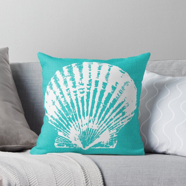 Item preview, Aqua Blue with White Clam Shell designed and sold by Greenbaby.