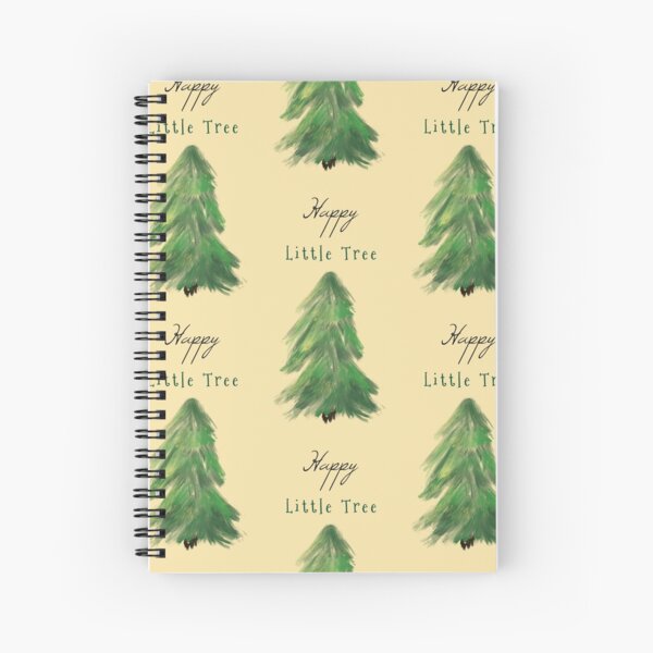 Happy Little Tree Spiral Notebook