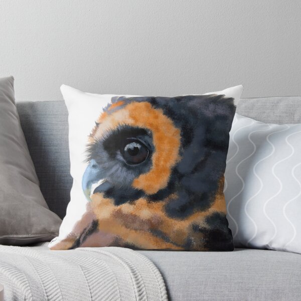 Aperçu de l'œuvre Brown Wood Owl Portrait II créée et vendue par VisualCondyle.