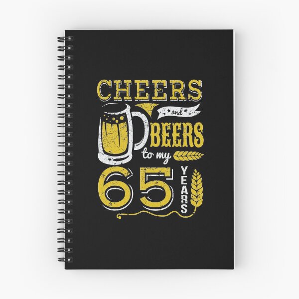 Item preview, Cheers and Beers 65th Birthday Gift Idea designed and sold by haselshirt.