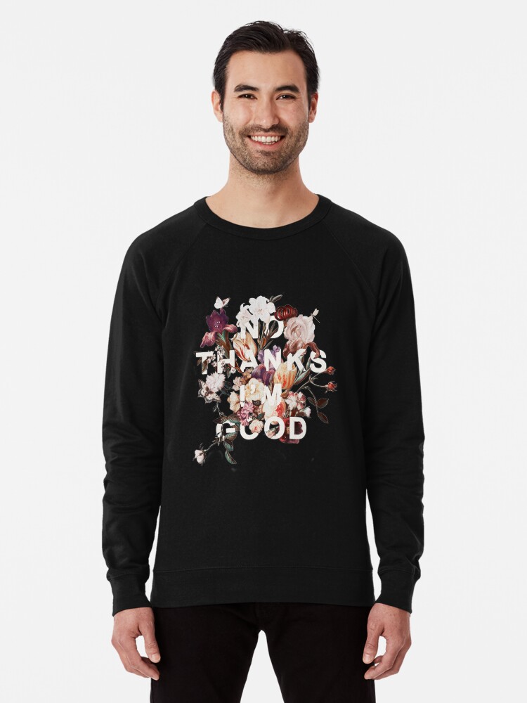No thanks sweatshirt sales
