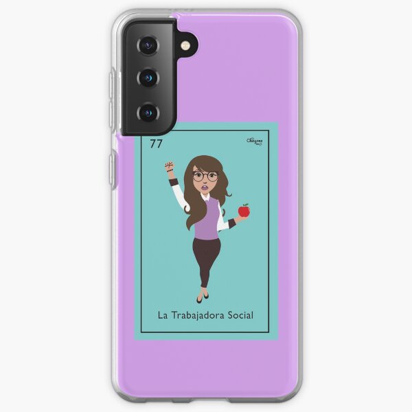 La Trabajadora Social No Apple Samsung Galaxy Soft Case