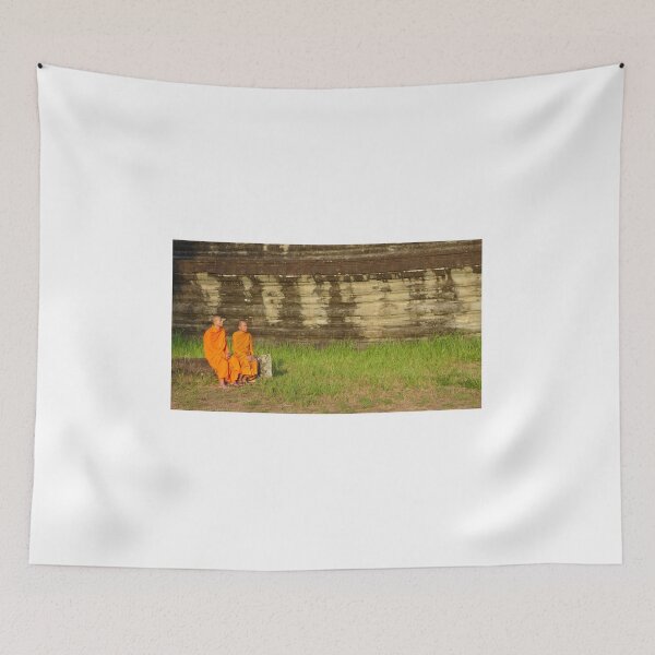 Item preview, Monks at Angkor Wat designed and sold by peripheree.