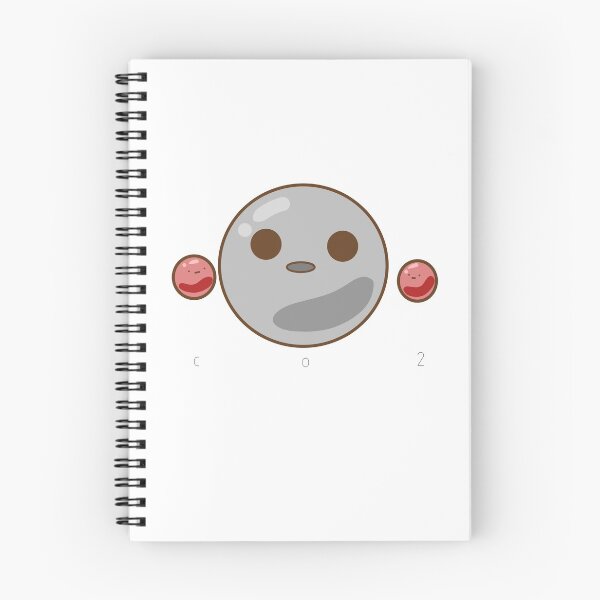 Item preview, Cute Carbon Dioxide/CO2 Atom designed and sold by neurozo.