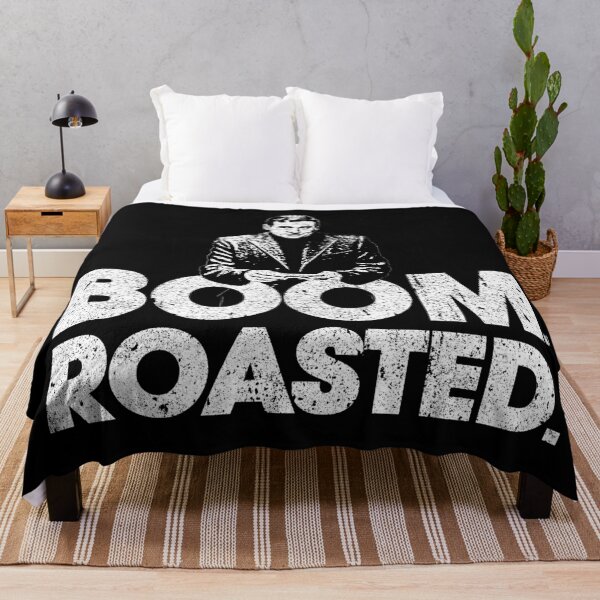 Boom. Roasted. - Michael Scott Throw Blanket