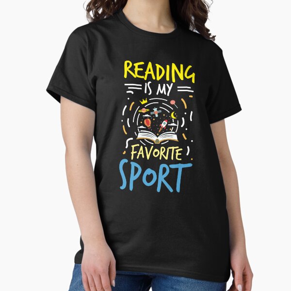 Item preview, Reading Book Lover Reading Is My Favorite Sport Gift Idea designed and sold by haselshirt.