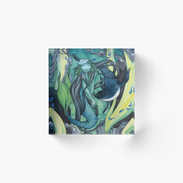 Sister Dea Acrylic Block