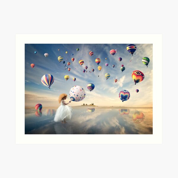 Is this where fairies come from? Art Print