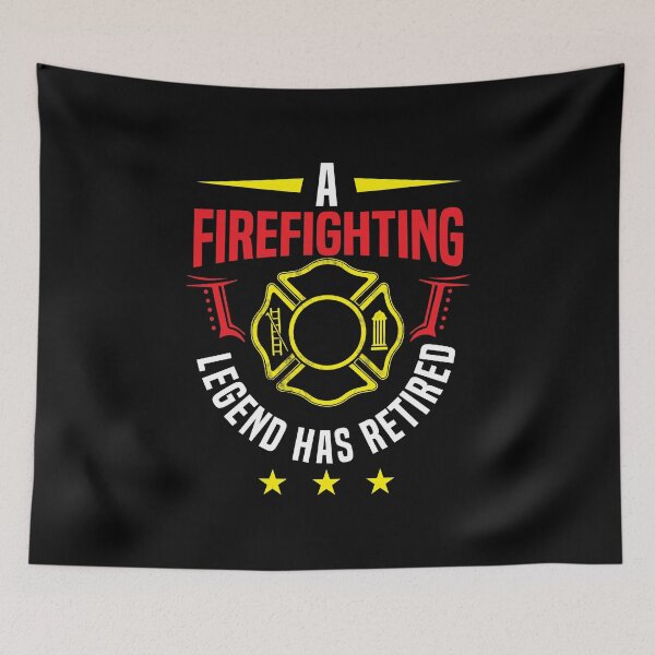 Item preview, Retirement Fire Fighter Legend Retired Retiree Gift designed and sold by haselshirt.