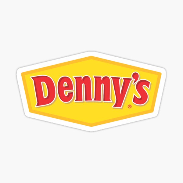 Item preview, Denny's logo diner mug stickers cafeteria pancakes designed and sold by urantiana.