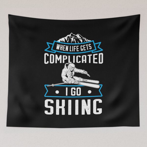 Item preview, Ski Skier Skiing Winter Sport Funny Gift Idea designed and sold by haselshirt.
