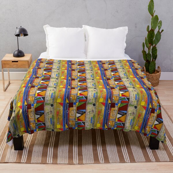 Item preview, Escapades Multi Colored Geometric Abstract designed and sold by Ruth Palmer.