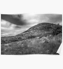 Mount Errigal and the Derelict Church Poster