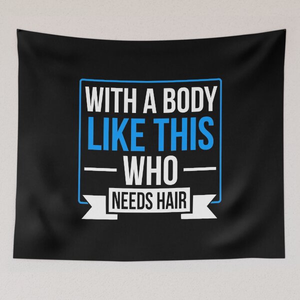 Artikelvorschau, Dad Shirt With a Body like this who needs hair Gift Tee entworfen und verkauft von haselshirt.