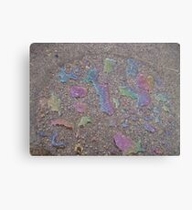 colorful oil Canvas Print