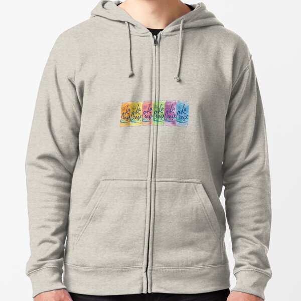 La Croix Cans Zipped Hoodie