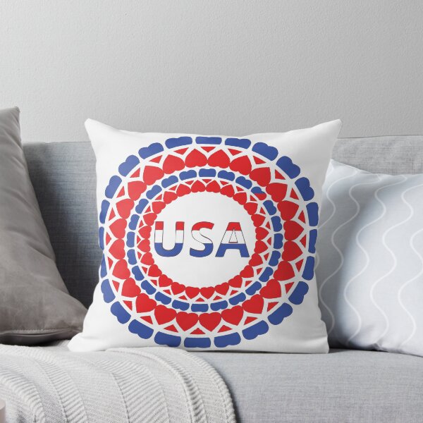 Item preview, USA HEARTS Vintage Art designed and sold by Bruce ALMIGHTY Baker.