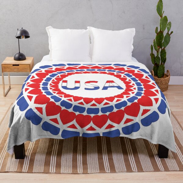 Item preview, USA HEARTS Vintage Art designed and sold by Bruce ALMIGHTY Baker.