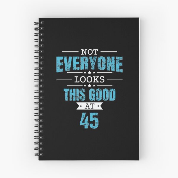 Item preview, 45th Birthday Gift Retro Fourty Five 45 Years Looks This Good Blue designed and sold by haselshirt.