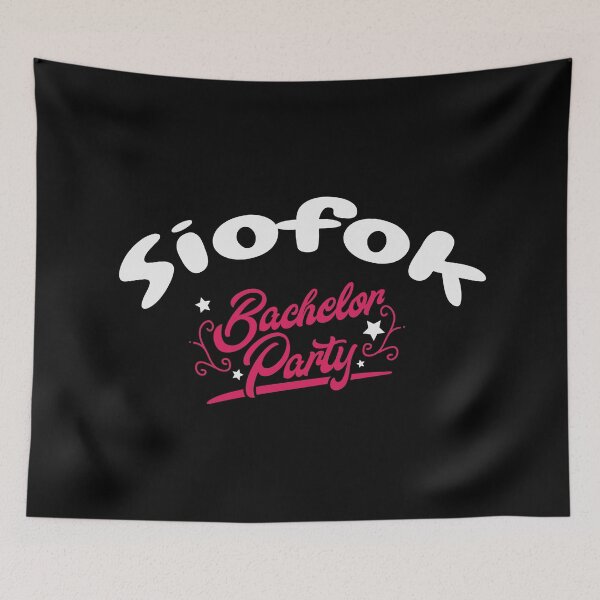 Item preview, Bachelor Party Shirt Siofok Pre Wedding Celebration Tee designed and sold by haselshirt.