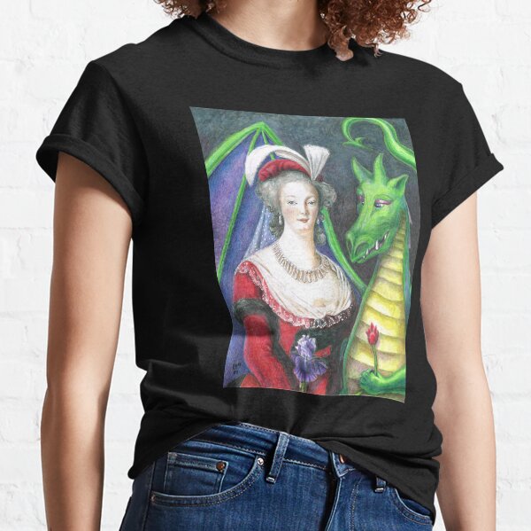 Marie Antoinette and the Dragon Classic T-Shirt