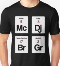The Four Elements of Hip Hop Unisex T-Shirt