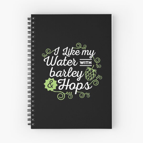 Item preview, Beer Lover I Like My Water With Barley And Hops Gift Idea designed and sold by haselshirt.