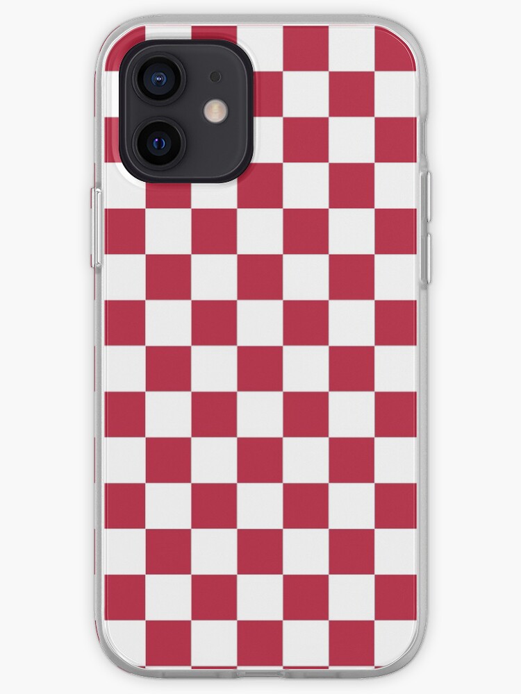 red and white checkerboard