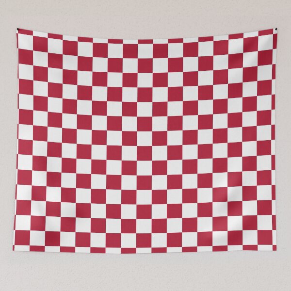 Item preview, Red + White Checkerboard designed and sold by ravcnclaw.