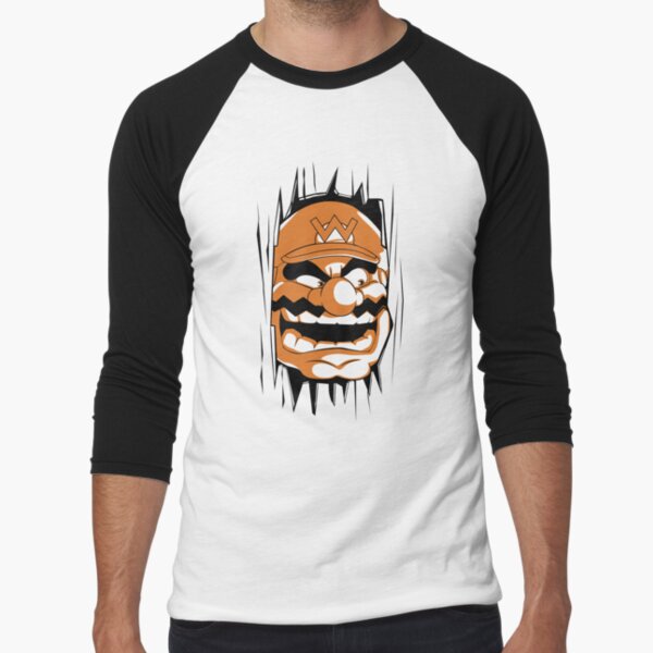 The Grinning Baseball ¾ Sleeve T-Shirt