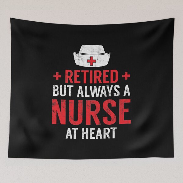Item preview, Always A Nurse At Heart Retirement Gift Idea designed and sold by haselshirt.